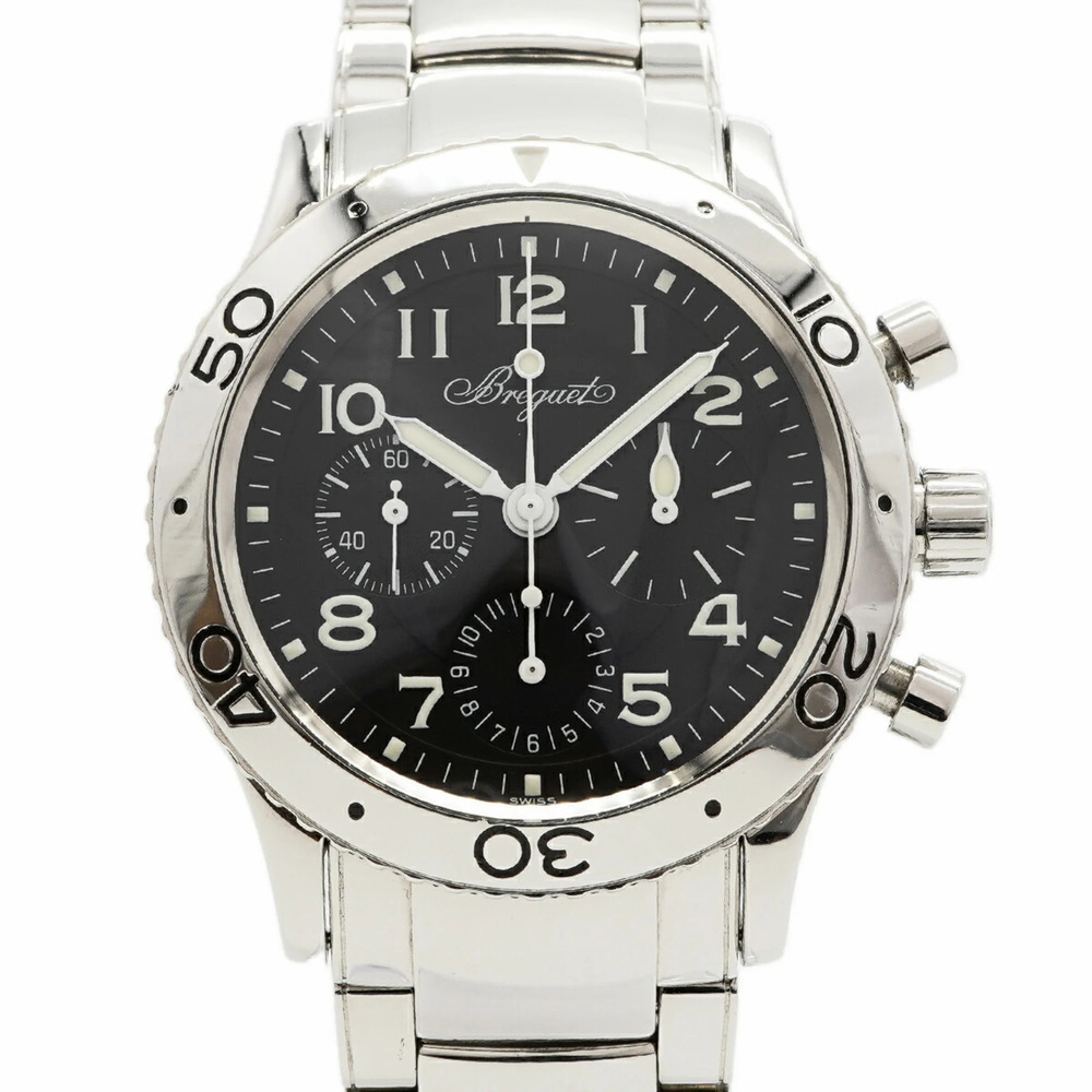 Breguet Aeronavale 3800ST Black Dial Men's Watch